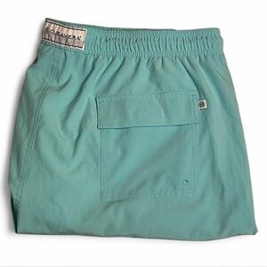 Cubavera Men's XL/7in Swim Trunks Aqua Size XLarge